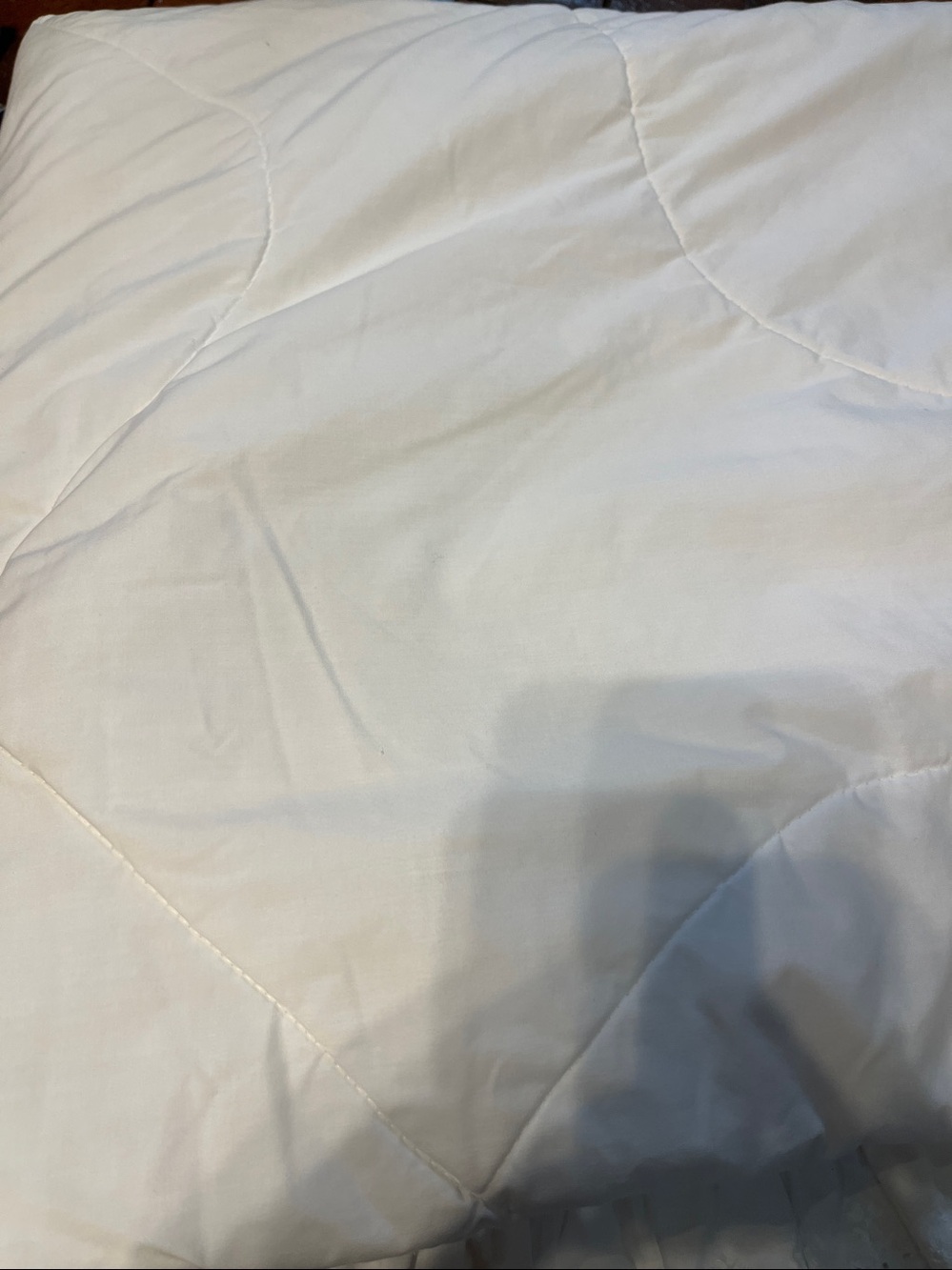 Vintage Custom designs 60” X 94”white ruffled Cottage core daybed comforter 3090 - Picture 6 of 7